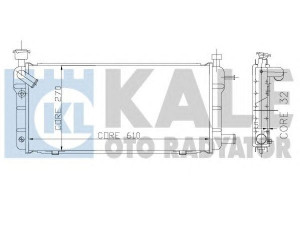 KALE OTO RADYATÖR 137700 radiatorius, variklio aušinimas 
 Aušinimo sistema -> Radiatorius/alyvos aušintuvas -> Radiatorius/dalys
1300..X1, 1300.H6, 1300.K8, 1300.S4