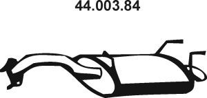 EBERSPÄCHER 44.003.84 galinis duslintuvas 
 Išmetimo sistema -> Duslintuvas
20100-AV015