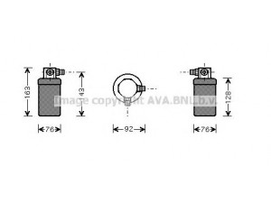 AVA QUALITY COOLING CTD030 džiovintuvas, oro kondicionierius 
 Oro kondicionavimas -> Džiovintuvas