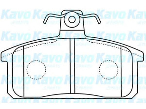 KAVO PARTS BP-8530 stabdžių trinkelių rinkinys, diskinis stabdys 
 Techninės priežiūros dalys -> Papildomas remontas
00000A00154, 00000A00906, 00000A01225