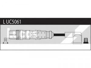 LUCAS ELECTRICAL LUC5061 uždegimo laido komplektas 
 Kibirkšties / kaitinamasis uždegimas -> Uždegimo laidai/jungtys