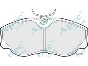 APEC braking PAD665 stabdžių trinkelių rinkinys, diskinis stabdys 
 Techninės priežiūros dalys -> Papildomas remontas
4106023P93, 4106023P94
