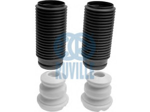 RUVILLE 816804 apsauginio dangtelio komplektas, amortizatorius 
 Ašies montavimas/vairavimo mechanizmas/ratai -> Montavimas, pakabos statramstis