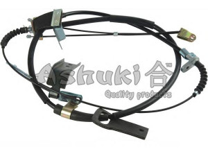 ASHUKI HRK12560 trosas, stovėjimo stabdys 
 Stabdžių sistema -> Valdymo svirtys/trosai
36400-32G11, 36400-32G12, 36400-32G13