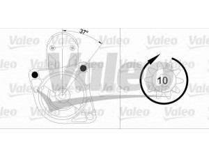 VALEO 455915 starteris 
 Elektros įranga -> Starterio sistema -> Starteris
F214-18-400A, F214-18-400B, F214-18-400C