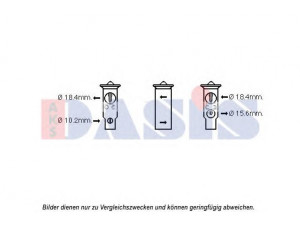 AKS DASIS 840239N išsiplėtimo vožtuvas, oro kondicionavimas 
 Oro kondicionavimas -> Vožtuvai
80221SAA013