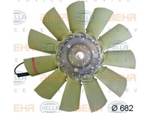 HELLA 8MV 376 791-631 ventiliatorius, radiatoriaus 
 Aušinimo sistema -> Oro aušinimas
1 780 958, 2 078 559