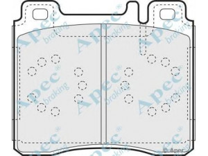 APEC braking PAD762 stabdžių trinkelių rinkinys, diskinis stabdys 
 Techninės priežiūros dalys -> Papildomas remontas
0024200420, 0024201220, 002420122005