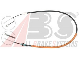 A.B.S. K16657 trosas, stovėjimo stabdys 
 Stabdžių sistema -> Valdymo svirtys/trosai
8200 087 979, 8200700184