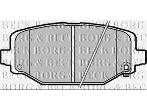 BORG & BECK BBP2341 stabdžių trinkelių rinkinys, diskinis stabdys 
 Techninės priežiūros dalys -> Papildomas remontas
68144209AA, 68159526AA, 68159526AB