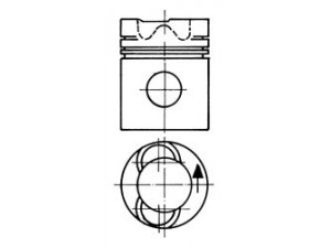 KOLBENSCHMIDT 93398600 stūmoklis 
 Variklis -> Cilindrai/stūmokliai
228431, 228432, 232614, 253136