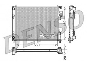DENSO DRM23096 radiatorius, variklio aušinimas 
 Aušinimo sistema -> Radiatorius/alyvos aušintuvas -> Radiatorius/dalys
2140000QAS, 4408645, 91166001, 7700312899
