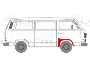BLIC 6504-03-9557332P sparnas 
 Kėbulas -> Transporto priemonės priekis -> Sparnas/montavimo dalys
251809254