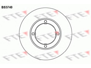 FTE BS3740 stabdžių diskas 
 Stabdžių sistema -> Diskinis stabdys -> Stabdžių diskas
5531160B11, 5551178400, 5551182