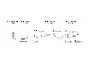 VENEPORTE 150040 išmetimo sistema