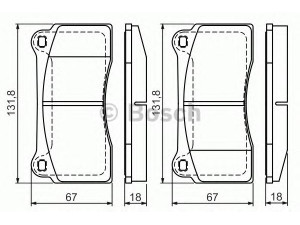 BOSCH 0 986 494 353 stabdžių trinkelių rinkinys, diskinis stabdys 
 Techninės priežiūros dalys -> Papildomas remontas
MXD 1550AB, JLM21280, MXD1550AA