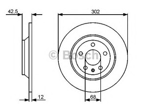 BOSCH 0 986 479 458 stabdžių diskas 
 Dviratė transporto priemonės -> Stabdžių sistema -> Stabdžių diskai / priedai
4F0 615 601 G, 4F0 615 601 G