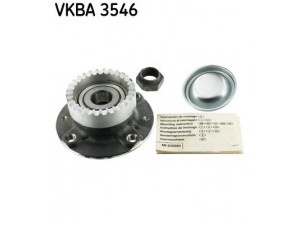 SKF VKBA 3546 rato guolio komplektas 
 Ašies montavimas/vairavimo mechanizmas/ratai -> Rato stebulė/montavimas -> Rato guolis
3748.37