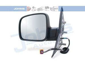 JOHNS 95 67 37-21 išorinis veidrodėlis 
 Kėbulas -> Liukai/stogai/durys/stoglangis/sulankstomas stogas -> Durys/dalys
7H1 857 507A