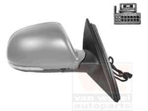 VAN WEZEL 7636808 išorinis veidrodėlis 
 Kėbulas -> Liukai/stogai/durys/stoglangis/sulankstomas stogas -> Durys/dalys
3T0857538, 3T0857538GRU, 3T1857508BH