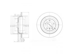 DELPHI BG4031 stabdžių diskas 
 Dviratė transporto priemonės -> Stabdžių sistema -> Stabdžių diskai / priedai
164 423 0512