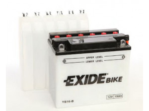 EXIDE YB16-B starterio akumuliatorius; starterio akumuliatorius 
 Elektros įranga -> Akumuliatorius