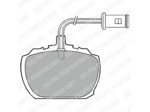 DELPHI LP216 stabdžių trinkelių rinkinys, diskinis stabdys 
 Techninės priežiūros dalys -> Papildomas remontas
16 05 999, GBP268, GBP275, GBP90268
