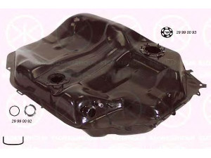 KLOKKERHOLM 2909007 degalų bakas 
 Degalų tiekimo sistema -> Kuro bakas/dalys
17500SH4E31