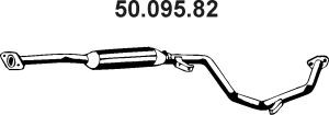 EBERSPÄCHER 50.095.82 vidurinis duslintuvas 
 Išmetimo sistema -> Duslintuvas
MR188855