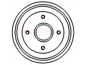 BENDIX 329155B stabdžių būgnas 
 Stabdžių sistema -> Būgninis stabdys -> Stabdžių būgnas
424732, 9478267980, 424732