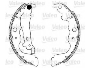 VALEO 564104 stabdžių trinkelių komplektas 
 Techninės priežiūros dalys -> Papildomas remontas
7701210109, 4154200220, 7701210109