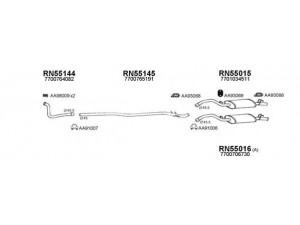 VENEPORTE 550223 išmetimo sistema 
 Išmetimo sistema -> Išmetimo sistema, visa