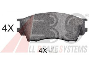 A.B.S. 36929 OE stabdžių trinkelių rinkinys, diskinis stabdys 
 Techninės priežiūros dalys -> Papildomas remontas
TA01-33-23Z, TA013328Z, TBY7-33-23Z