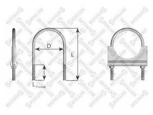 STELLOX 82-01103-SX vamzdžių sujungimas, išmetimo sistema
0682605, 5000951555, 5000951555