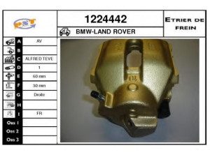 SNRA 1224442 stabdžių apkaba 
 Dviratė transporto priemonės -> Stabdžių sistema -> Stabdžių apkaba / priedai
34111163304, 34111163644, 34111166232