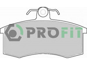 PROFIT 5000-0527 stabdžių trinkelių rinkinys, diskinis stabdys 
 Techninės priežiūros dalys -> Papildomas remontas
21083501080, 21083501089, 21083501090