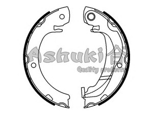 ASHUKI 1050-9802 stabdžių trinkelių komplektas, stovėjimo stabdis 
 Stabdžių sistema -> Rankinis stabdys
04495-0F010