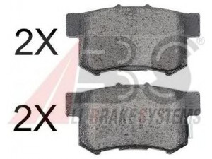 A.B.S. 37510 OE stabdžių trinkelių rinkinys, diskinis stabdys 
 Techninės priežiūros dalys -> Papildomas remontas
06430-S9A-E00, 43022-S9A-E00, 43022S9A010