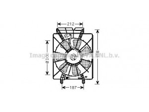 AVA QUALITY COOLING HD7533 ventiliatorius, radiatoriaus 
 Aušinimo sistema -> Radiatoriaus ventiliatorius
38611PNA003, 38615PNB003, 38616P3G003