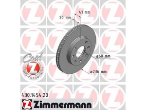 ZIMMERMANN 430.1454.20 stabdžių diskas 
 Stabdžių sistema -> Diskinis stabdys -> Stabdžių diskas
569 014, 569 031, 569 054, 90511111