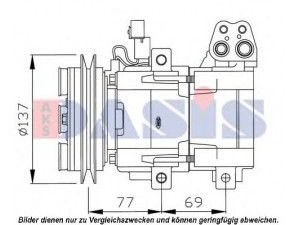 AKS DASIS 851641N kompresorius, oro kondicionierius 
 Oro kondicionavimas -> Kompresorius/dalys
977014A151
