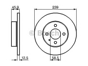 BOSCH 0 986 478 212 stabdžių diskas 
 Dviratė transporto priemonės -> Stabdžių sistema -> Stabdžių diskai / priedai
130474, 13047400000000, 60501453