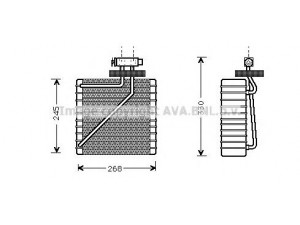 AVA QUALITY COOLING FDV271 garintuvas, oro kondicionierius 
 Oro kondicionavimas -> Garintuvas
1041337, 7367249, 95NW19850BA, 95NW19850BB