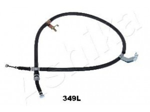 ASHIKA 131-03-349L trosas, stovėjimo stabdys 
 Stabdžių sistema -> Valdymo svirtys/trosai
BC1B44420A