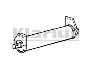 KLARIUS 210316 vidurinis duslintuvas 
 Išmetimo sistema -> Duslintuvas
068251053C, 068251053H, 168251053C