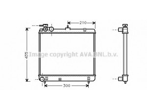 AVA QUALITY COOLING HYA2051 radiatorius, variklio aušinimas 
 Aušinimo sistema -> Radiatorius/alyvos aušintuvas -> Radiatorius/dalys
2531002000, 2531002100, 2531005000
