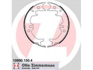 ZIMMERMANN 10990.150.4 stabdžių trinkelių komplektas, stovėjimo stabdis 
 Stabdžių sistema -> Rankinis stabdys
4654020030, 4654020050, 4654020060
