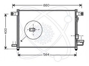 ELECTRO AUTO 30D0037 kondensatorius, oro kondicionierius 
 Oro kondicionavimas -> Kondensatorius
96469288, 96539632, 96834082
