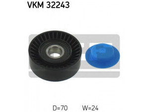 SKF VKM 32243 kreipiantysis skriemulys, V formos rumbuotas diržas 
 Diržinė pavara -> V formos rumbuotas diržas/komplektas -> Laisvasis/kreipiamasis skriemulys
04891720AA, 46537101