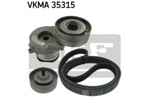 SKF VKMA 35315 V formos rumbuotas diržas, komplektas 
 Techninės priežiūros dalys -> Techninės priežiūros intervalai
044 260 849 B, 5750.QV, 5750.XK